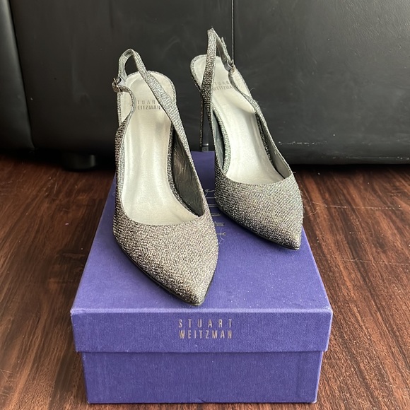 Stuart Weitzman Daisy Sling Heels - Picture 2 of 9
